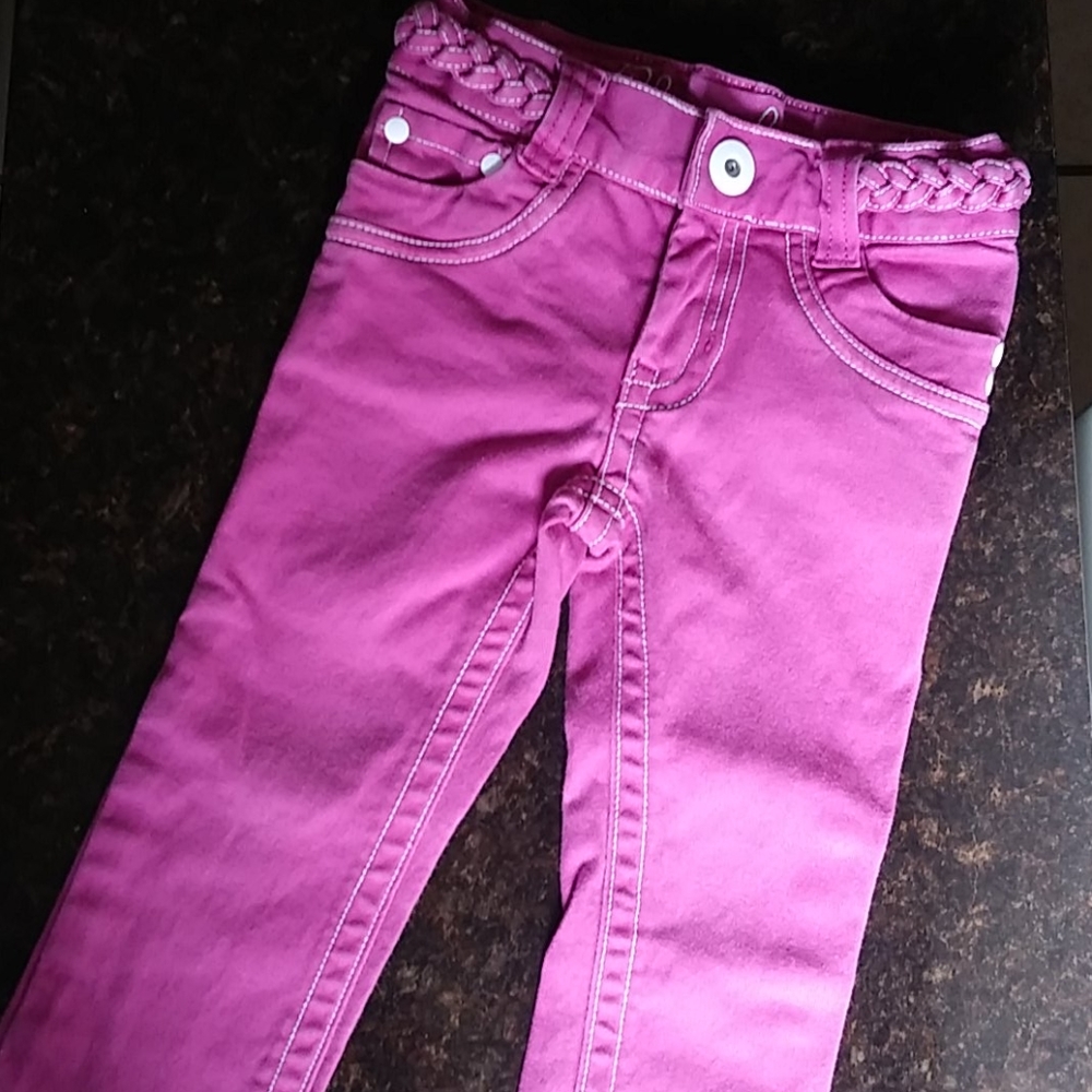 Pink Toddler Jeans